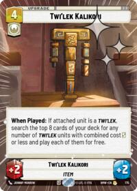 Twi'lek Kalikori (Hyperspace Foil) #775