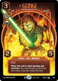 Gungi - Fighting for Kashyyyk (Prestige) #819