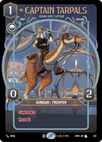 Captain Tarpals - Grand Army Captain (Prestige) #821