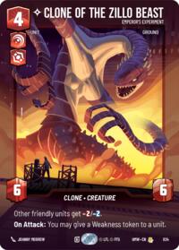 Clone of the Zillo Beast - Emperor's Experiment (Prestige) #824
