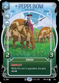 Peppi Bow - Shaak Herder (Prestige Foil) #853