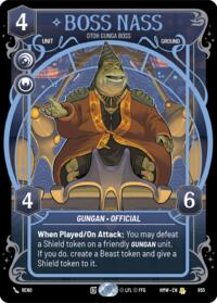 Boss Nass - Otoh Gunga Boss (Prestige Foil) #855