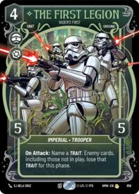 The First Legion - Vader's Fist (Prestige Foil) #858