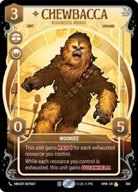 Chewbacca - Resourceful Wookiee (Prestige Foil) #859