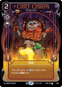 Chief Chirpa - Defiant Elder (Prestige Foil) #866