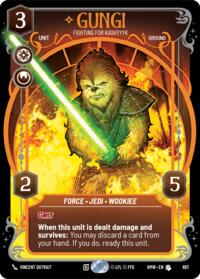 Gungi - Fighting for Kashyyyk (Prestige Foil) #867