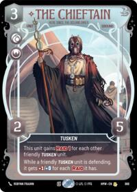 The Chieftain - Here Since the Oceans Dried (Prestige Foil) #868