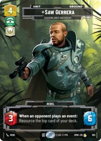 Saw Gerrera - Shadowlands Insurgent (Prestige Foil) #893