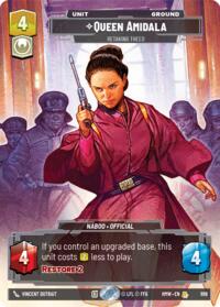 Queen Amidala - Retaking Theed (Prestige Foil) #896