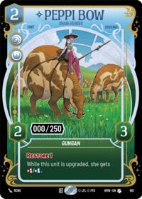 Peppi Bow - Shaak Herder (Serialized) #901