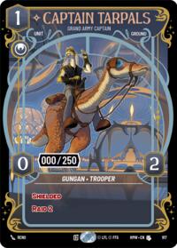Captain Tarpals - Grand Army Captain (Serialized) #917