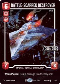 Battle-Scarred Destroyer (Serialized) #925