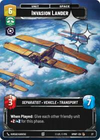 Invasion Lander (Foil) #27
