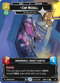 Zam Wesell - Not What She Seems (Foil) #29