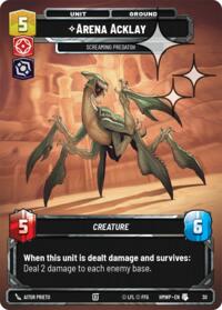Arena Acklay - Screaming Predator (Foil) #30