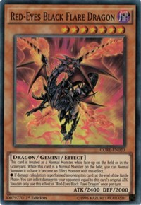 Red-Eyes Black Flare Dragon #CORE-EN020