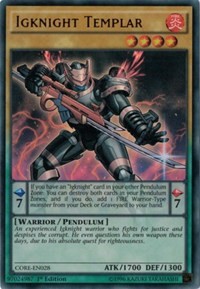 Igknight Templar #CORE-EN028