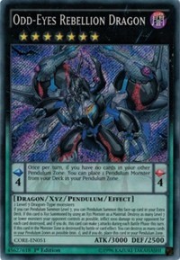 Odd-Eyes Rebellion Dragon #CORE-EN051