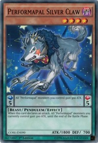 Performapal Silver Claw #CORE-EN090