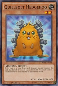 Quillbolt Hedgehog #SDSE-EN014