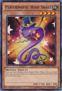 Performapal Whip Snake #MP15-EN062