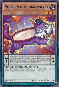 Performapal Trampolynx #MP15-EN127