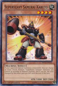 Superheavy Samurai Kabuto #MP15-EN132