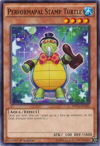 Performapal Stamp Turtle #MP15-EN195