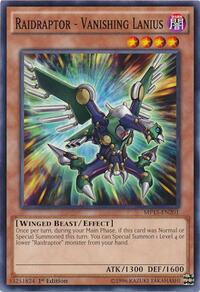 Raidraptor - Vanishing Lanius #MP15-EN201