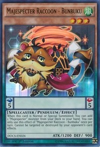 Majespecter Raccoon - Bunbuku #DOCS-EN026