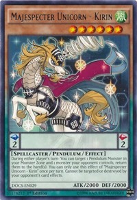 Majespecter Unicorn - Kirin #DOCS-EN029