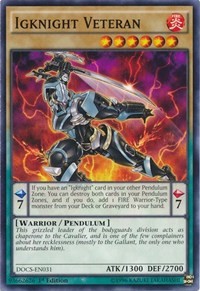 Igknight Veteran #DOCS-EN031