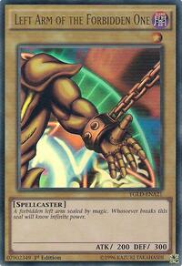 Left Arm of the Forbidden One #YGLD-ENA21