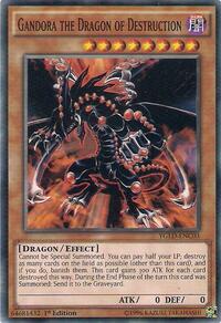 Gandora the Dragon of Destruction #YGLD-ENC03