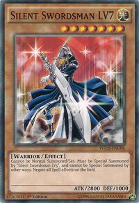Silent Swordsman LV7 #YGLD-ENC06