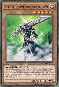 Silent Swordsman LV5 #YGLD-ENC07