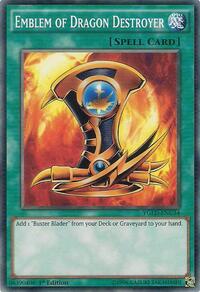 Emblem of Dragon Destroyer #YGLD-ENC34