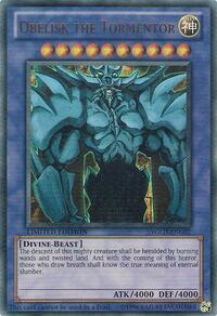 Obelisk the Tormentor #YGLD-ENG02