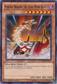 Fusilier Dragon, the Dual-Mode Beast #SDMP-EN015