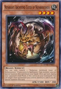 Nefarious Archfiend Eater of Nefariousness #SDMP-EN019