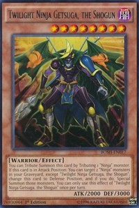 Twilight Ninja Getsuga, the Shogun #BOSH-EN017