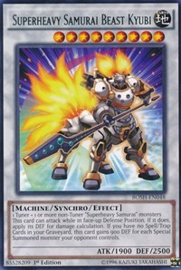 Superheavy Samurai Beast Kyubi #BOSH-EN048
