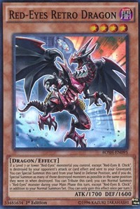 Red-Eyes Retro Dragon #BOSH-EN095