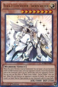 Black Luster Soldier - Sacred Soldier #BOSH-EN097