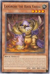 Landrobe the Rock Vassal #SR01-EN012