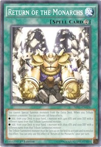 Return of the Monarchs #SR01-EN026