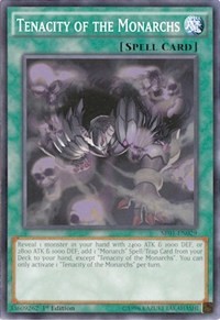 Tenacity of the Monarchs #SR01-EN029
