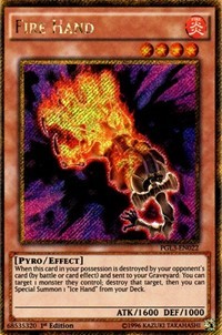 Fire Hand #PGL3-EN022