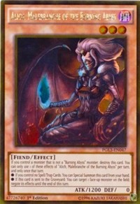 Alich, Malebranche of the Burning Abyss #PGL3-EN047