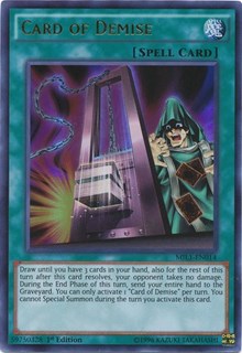 Card of Demise #MIL1-EN014